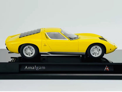 Amalgam 1/18 Lamborghini Miura P400 SV Resin Model