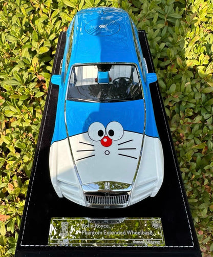 HH Model 1/18 Rolls-Royce Phantom Extended Doraemon Custom Livery