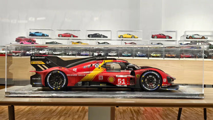 Amalgam 1/5 Ferrari 499P Le Mans 2023 Winner Weathered Resin Model