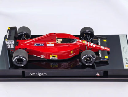 Amalgam 1/18 Ferrari F1-89 1989 British GP #28 Resin Model