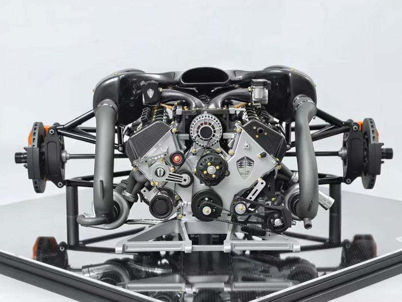 Frontiart 1:4 Koenigsegg One:1 Engine Resin Model – Hypercar Mechanical Display