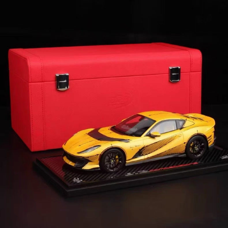 BBR 1/18 Ferrari 812 Competizione ART Series Resin Model