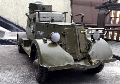 1/6 Scale WWII Soviet BA-20 Armored Reconnaissance Vehicle Model