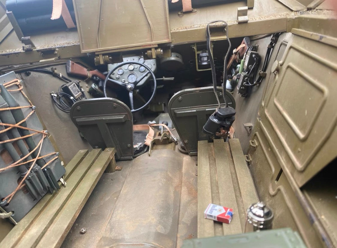1/6 Scale WWII US Army M20 Armored Utility Car Custom Display Model