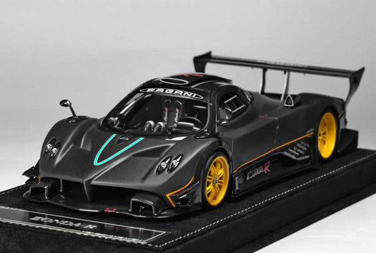 HH 1/18 Pagani Zonda R / Zonda Revolución Matte Black Resin Model