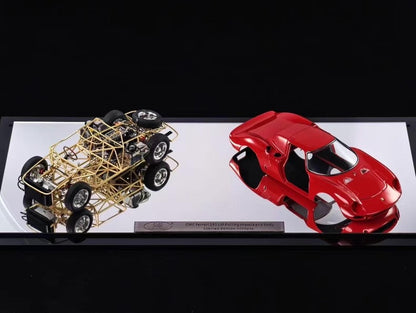CMC 1/18 Ferrari 250 GTO M-269 Skeleton & Body Set | Diecast Model | Collector Grade
