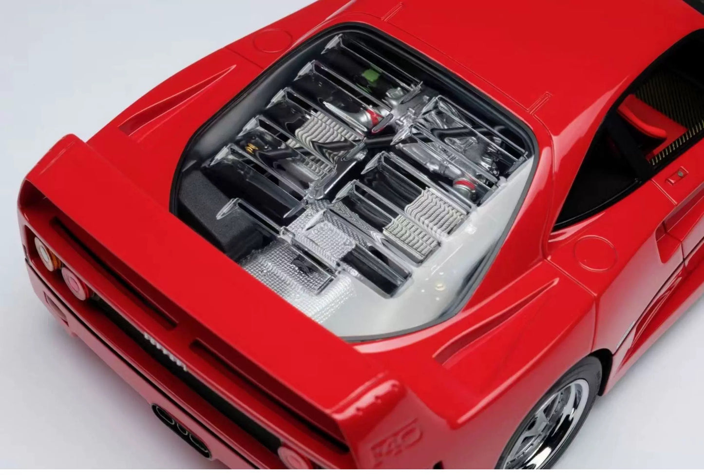 Amalgam 1/18 Ferrari F40 Red Resin Model