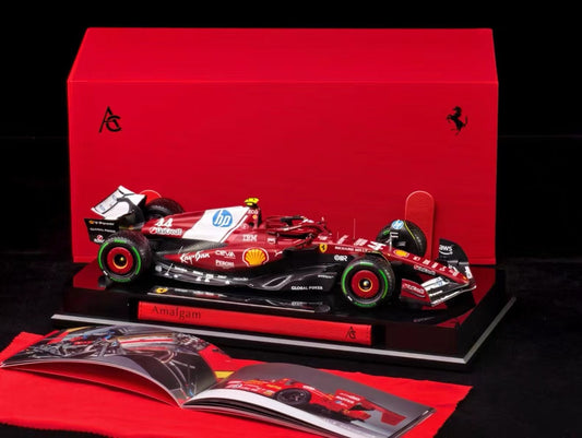 Amalgam 1/18 Ferrari SF-25 #44 Lewis Hamilton Resin F1 Model
