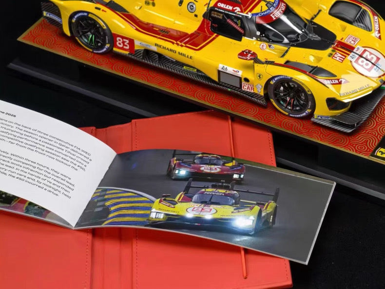 Amalgam 1/18 Ferrari 499P #83 2025 Le Mans Winner Resin Model