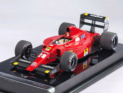 Amalgam 1/18 Ferrari F1-89 1989 British GP #28 Resin Model