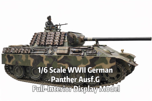 1/6 Scale WWII German Panther Ausf.G Full-Interior Display Model