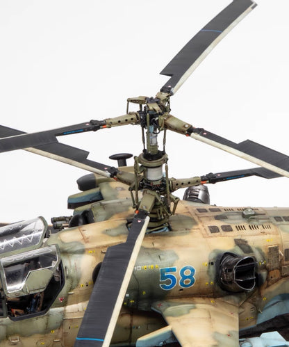 Custom Built Kamov Ka-52 Alligator Desert Camouflage 1/48 Display Model
