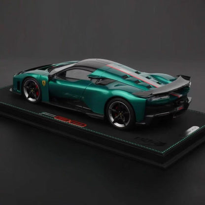 BBR 1/18 Ferrari F80 Gem Green Metallic Resin Model