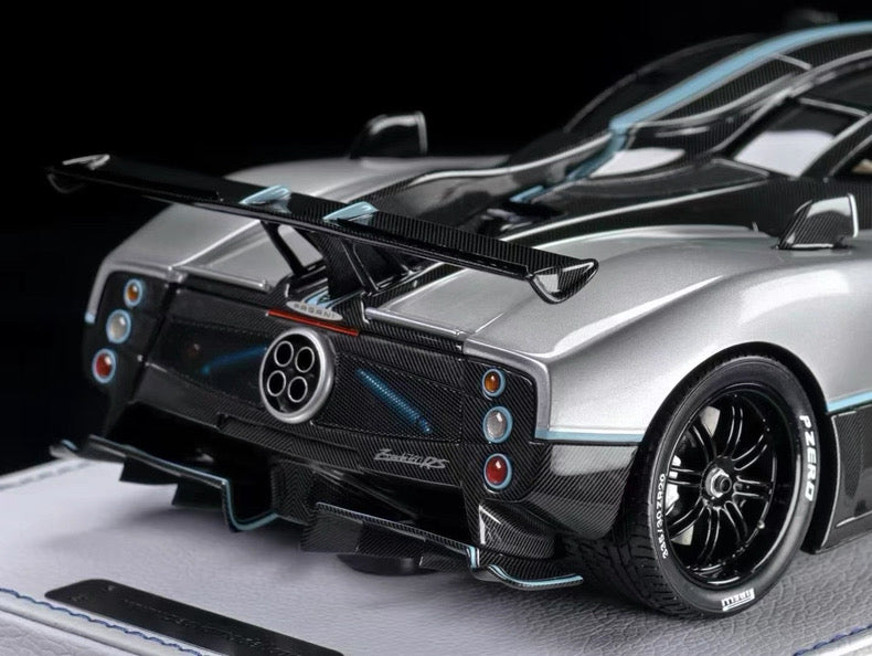 Peako 1/18 Pagani Zonda 760 Resin Model – Alpine Silver