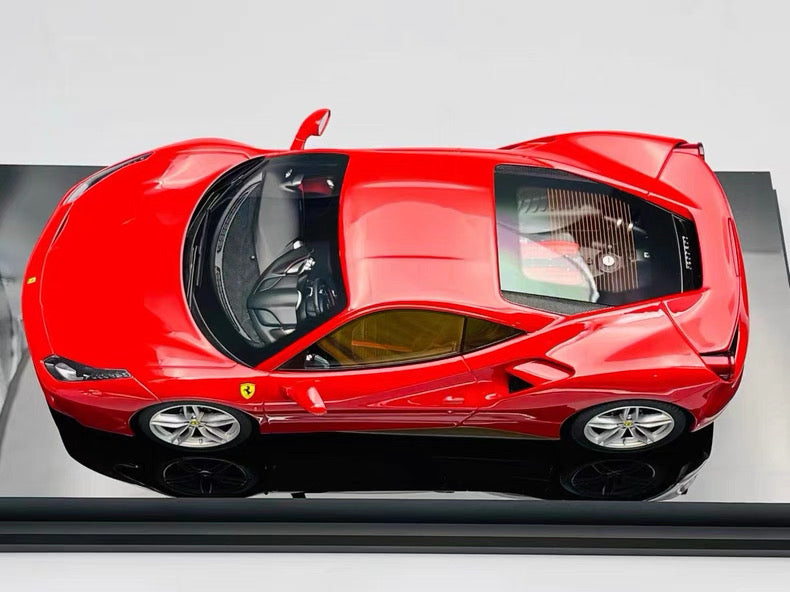 Amalgam 1/18 Ferrari 488 GTB Resin Model