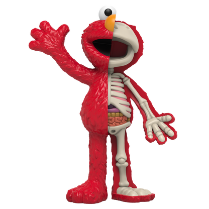 Mighty Jaxx Life-Size ELMO XXRAY Dissected Statue 4FT Limited Edition