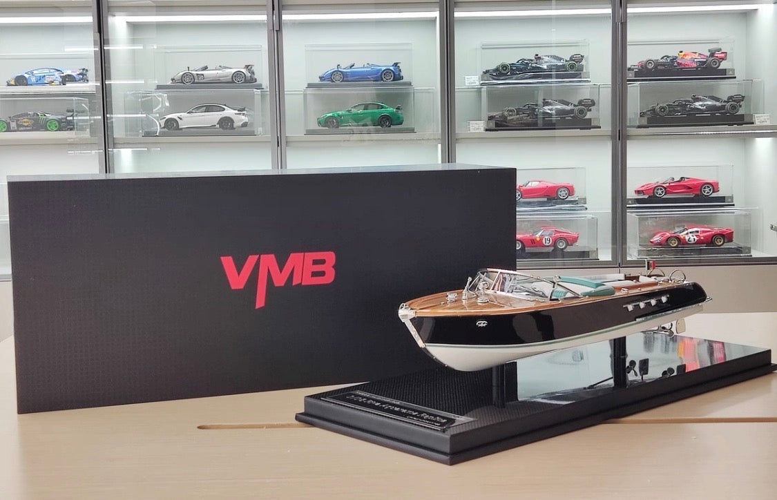 VMB 1/18 Riva Aquarama Classic Speedboat Replica Display Model
