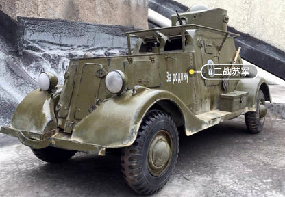 1/6 Scale WWII Soviet BA-20 Armored Reconnaissance Vehicle Model
