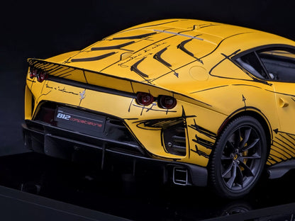 Amalgam 1/18 Ferrari 812 MVS ART Auction Edition Resin Model