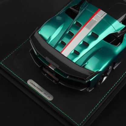 BBR 1/18 Ferrari F80 Gem Green Metallic Resin Model