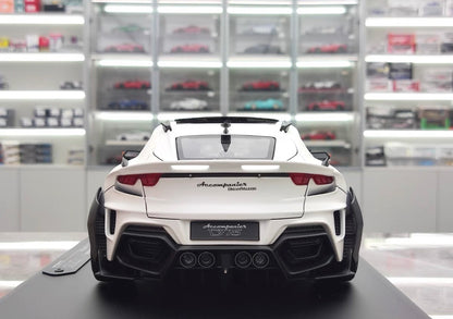 Dreamwalkers 1/18 Ferrari Accompanier D775 Pearl White Resin Model