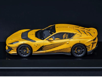 Amalgam 1/18 Ferrari 812 MVS ART Auction Edition Resin Model