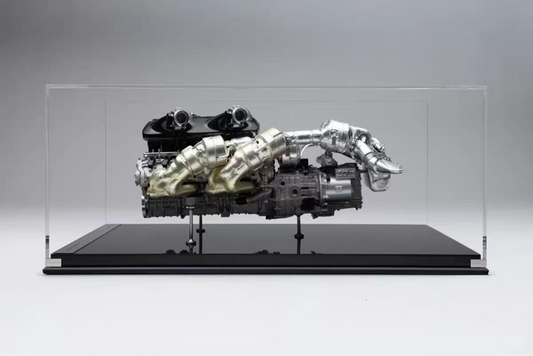 Amalgam 1/4 Bugatti Chiron V16 Engine & Gearbox Limited Edition Model