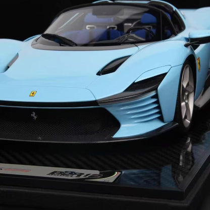 BBR 1/12 Ferrari Daytona SP3 Resin Model – Blu Pozzi