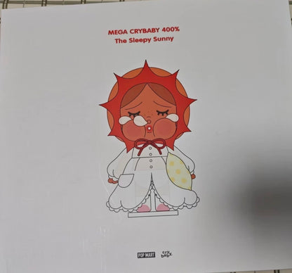 Pop Mart Mega Crybaby 400% The Sleepy Sunny