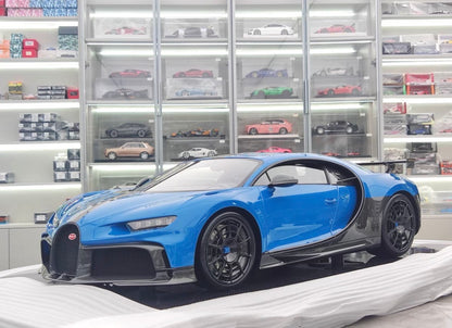 MR 1/8 Bugatti Chiron Pur Sport Dynamic Blue Resin Model