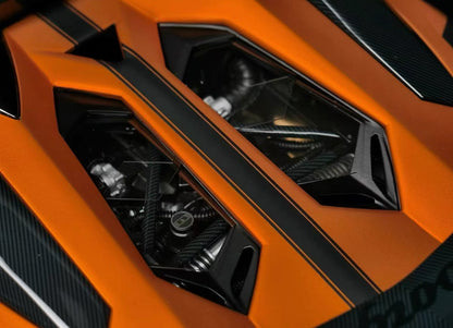 Davis&Giovanni 1/18 lamborghini lp750-4 sv matte orange custom – limited to 8 pcs