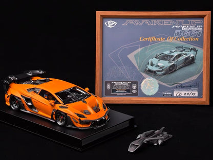 DreamWalkers 1/18 Lamborghini Huracán Orange | Resin Model