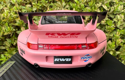 Ignition Model Porsche 911 (993) RWB Pink 1/18 Resin Model