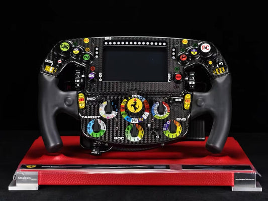 Amalgam 1:1 Ferrari SF-25 Steering Wheel 2025 Resin Replica