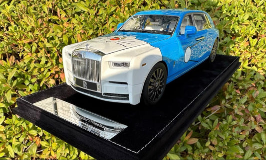 HH Model 1/18 Rolls-Royce Phantom Extended Doraemon Custom Livery
