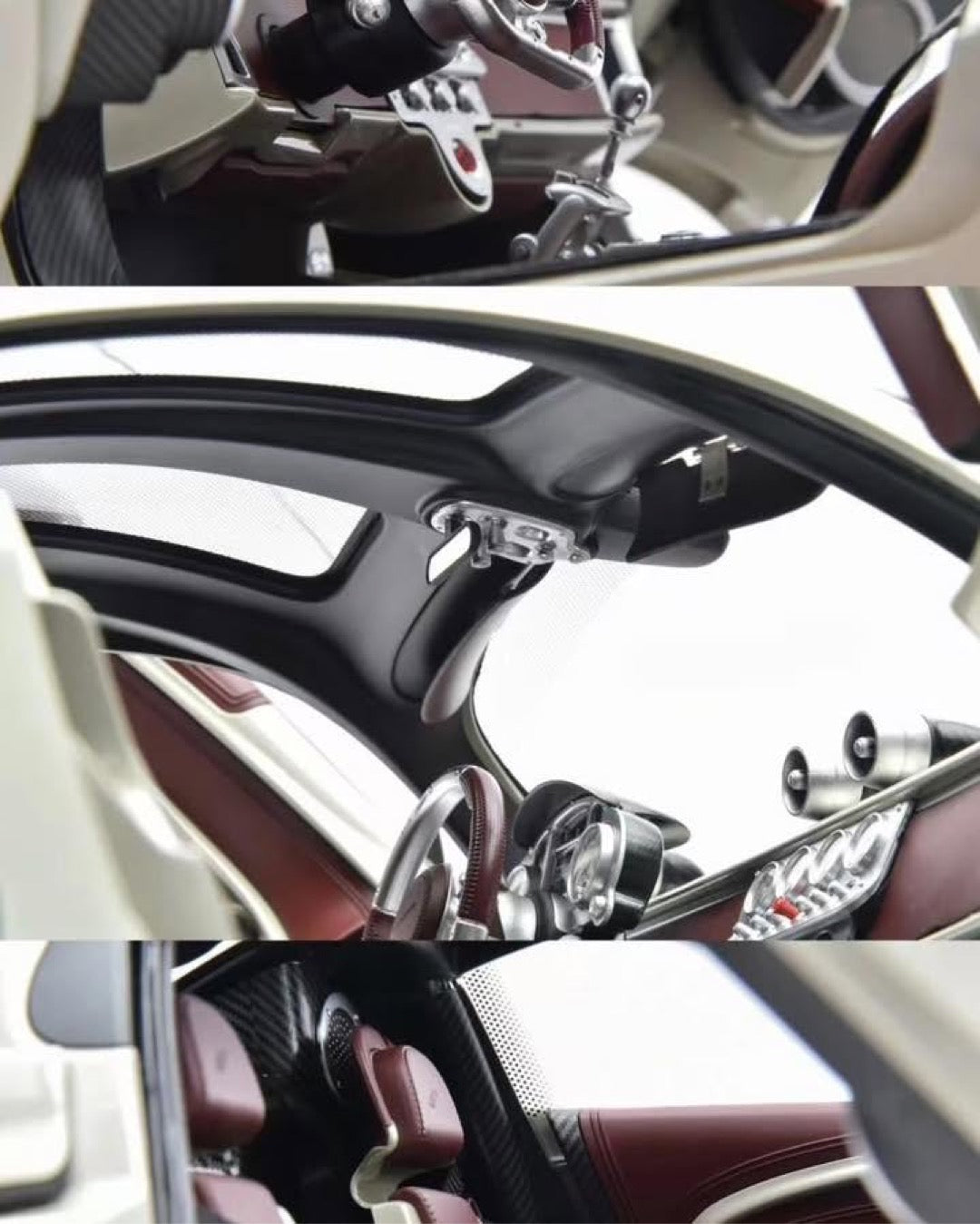 Pocher 1/8 Pagani Utopia Coupé Rinascimento Lucido – Finished Display Model – Rare in Stock