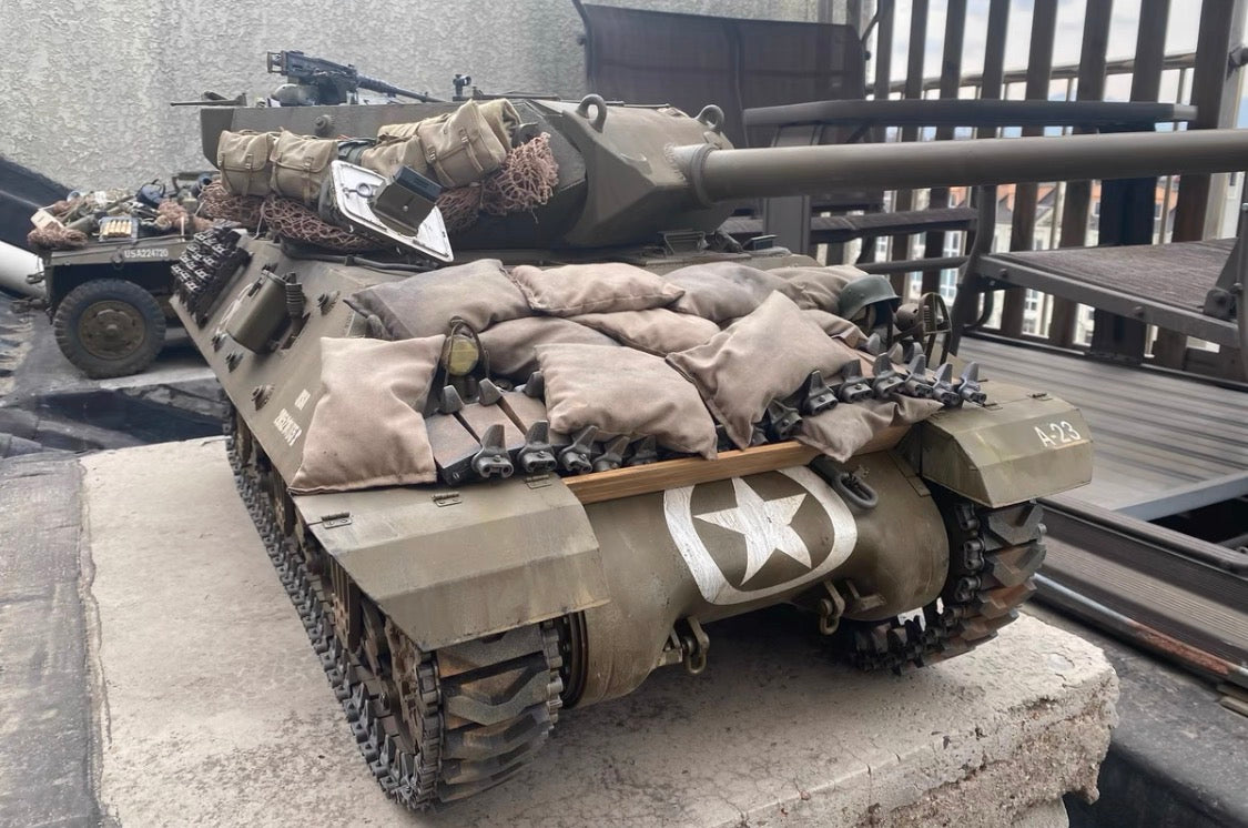 1/6 Scale WWII U.S. M10 Tank Destroyer Full Interior Custom Display Model