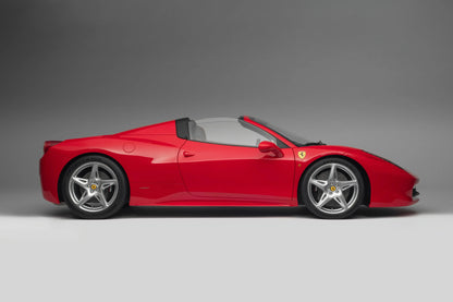 Amalgam 1/8 Ferrari 458 Spider – Rosso Corsa Red Convertible | Air Shipping from China