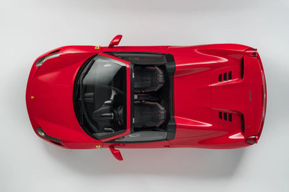 Amalgam 1/8 Ferrari 458 Spider – Rosso Corsa Red Convertible | Air Shipping from China