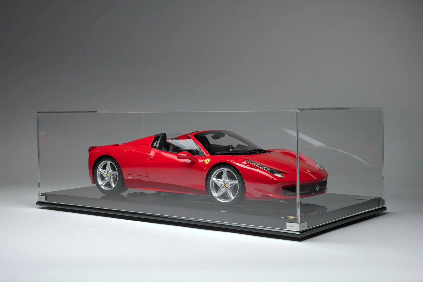 Amalgam 1/8 Ferrari 458 Spider – Rosso Corsa Red Convertible | Air Shipping from China