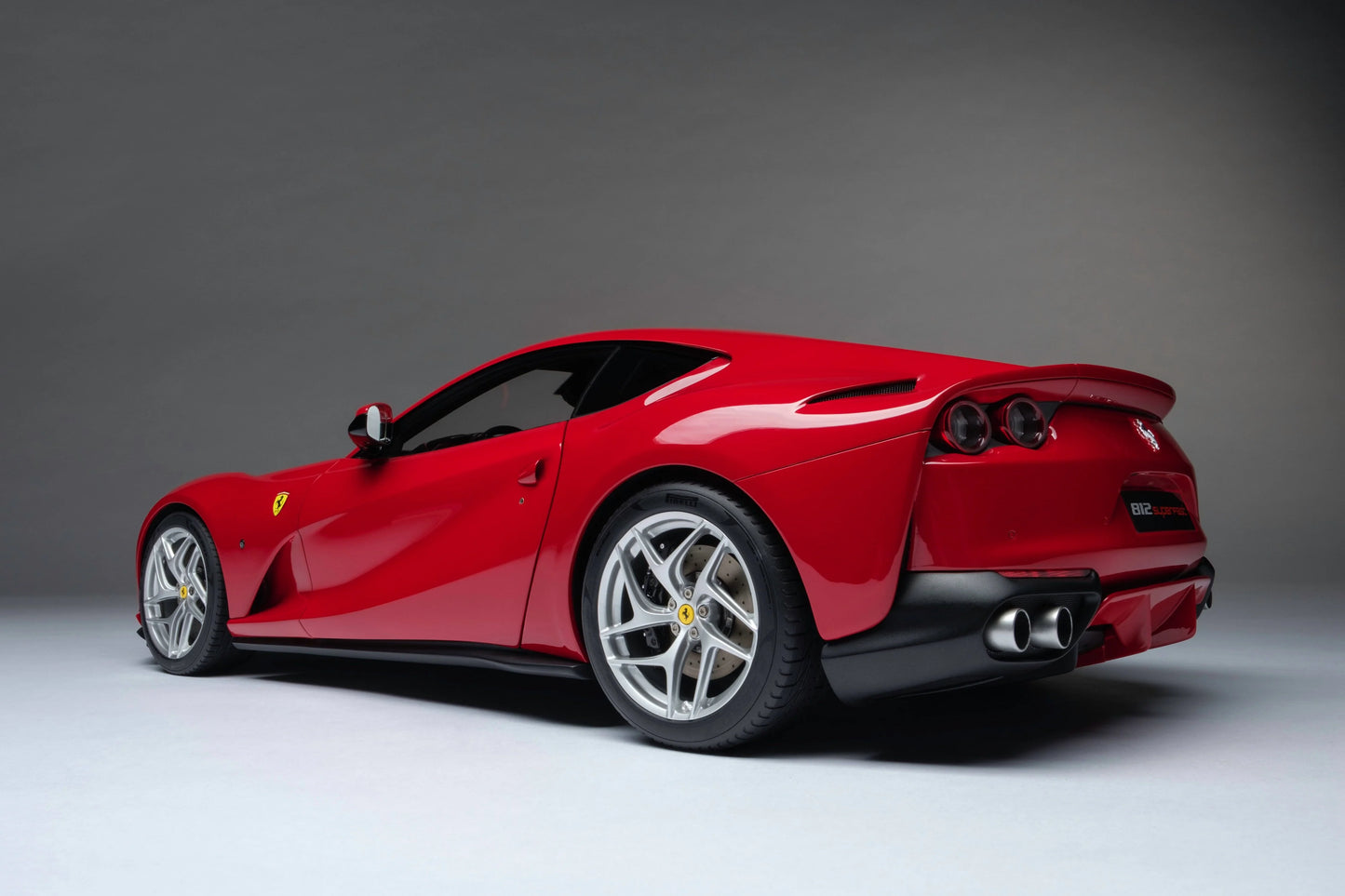 Amalgam 1/8 Ferrari 812 Superfast – Rosso Corsa Red Coupe | Air Shipping from China