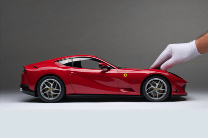 Amalgam 1/8 Ferrari 812 Superfast – Rosso Corsa Red Coupe | Air Shipping from China