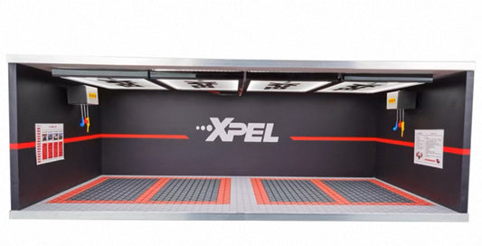 1/18 Scale XPEL Underground Parking Garage Diorama Scene – Lighted Display Box （4 place）