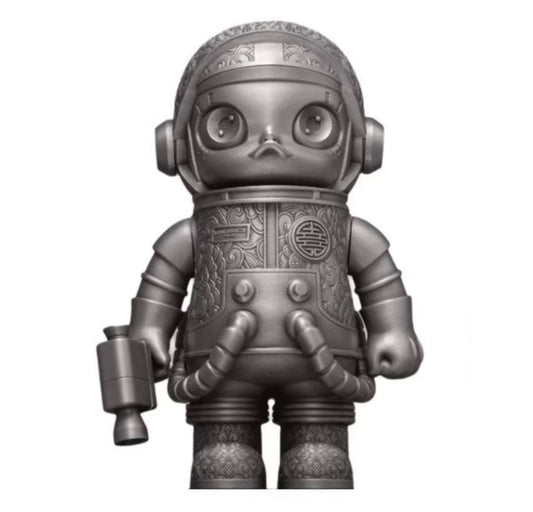 Pop Mart Mega Space Molly 400% Royal Selangor Silver Edition