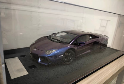 Pocher 1/8 Lamborghini Aventador LP700-4 Chameleon Purple Factory Built Fully Opening Model