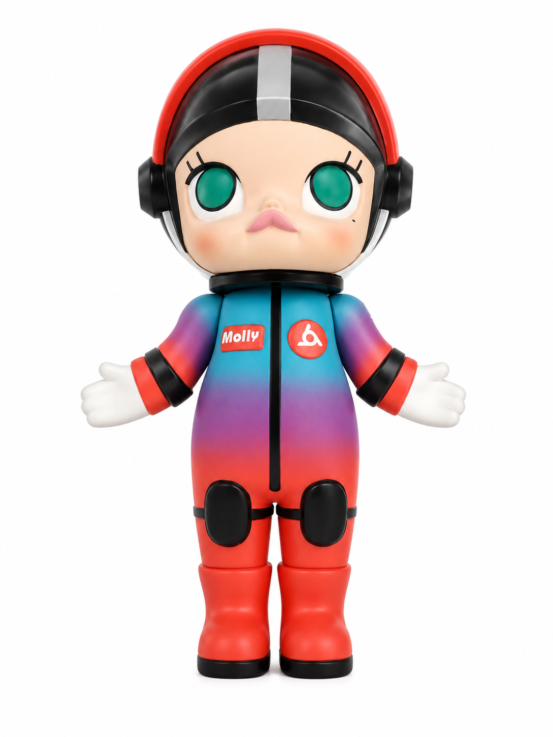 Pop Mart Molly Astronaut Orange Giant Edition Rare Prototype Statue 28cm