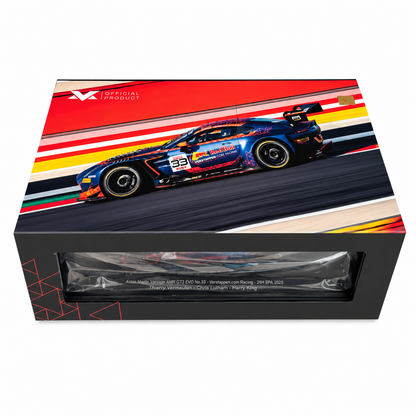 V Official Product 1/18 Aston Martin Vantage AMR GT3 Evo No.33 24H Spa 2025 Limited 200