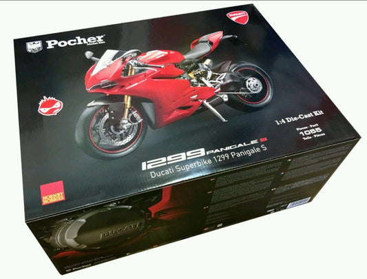 Pocher 1/4 Ducati 1299s Original Version Model Kit