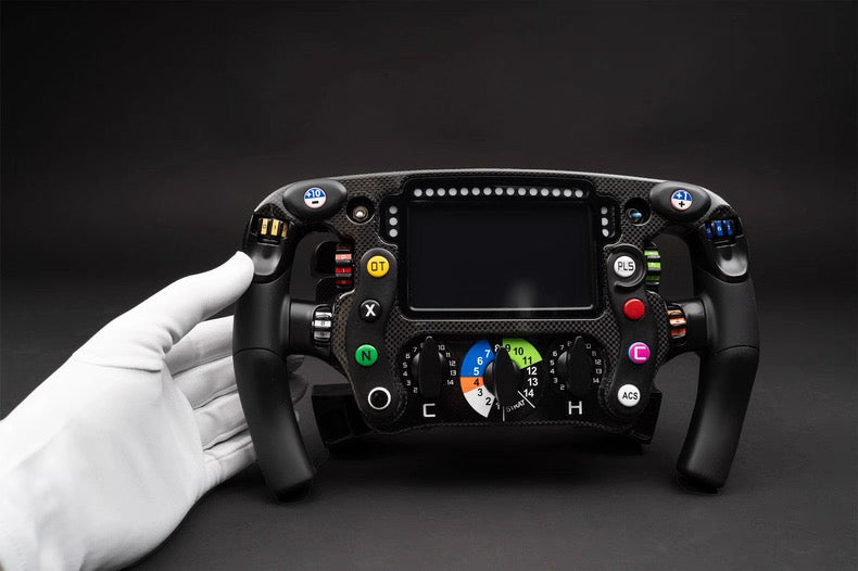 Amalgam 1:1 McLaren MCL39 Formula 1 Steering Wheel Resin Replica