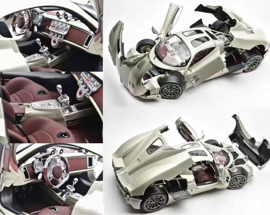 Pocher 1/8 Pagani Utopia Coupé Rinascimento Lucido – Finished Display Model – Rare in Stock